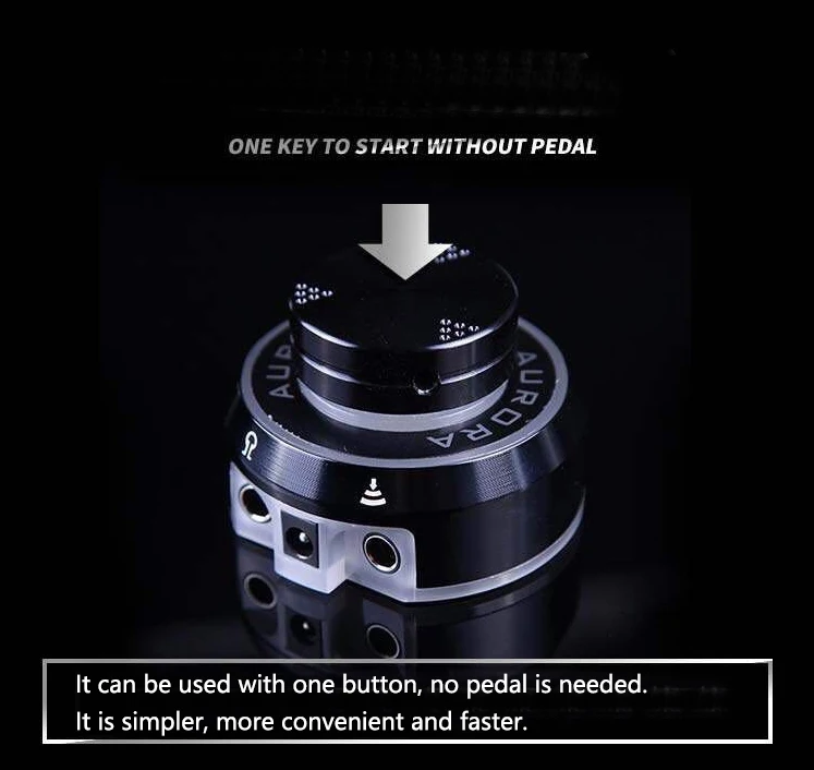  High-power General-purpose Knob Power Transformer Tattoo Machine Coil Motor Rainbow Aurora about 187G