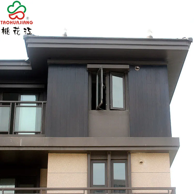 Внешний бамбуковый сайдинг, Экологически чистая бамбуковая облицовка стен