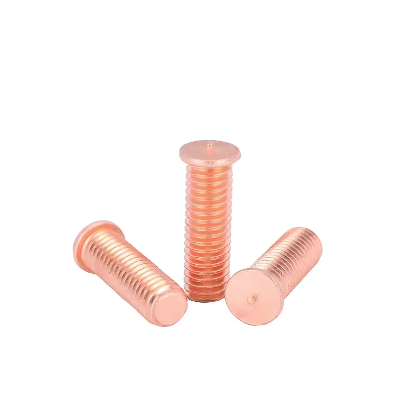 Hot sale spot welding studs Carbon steel weld studs bolt welding stud with copper plated