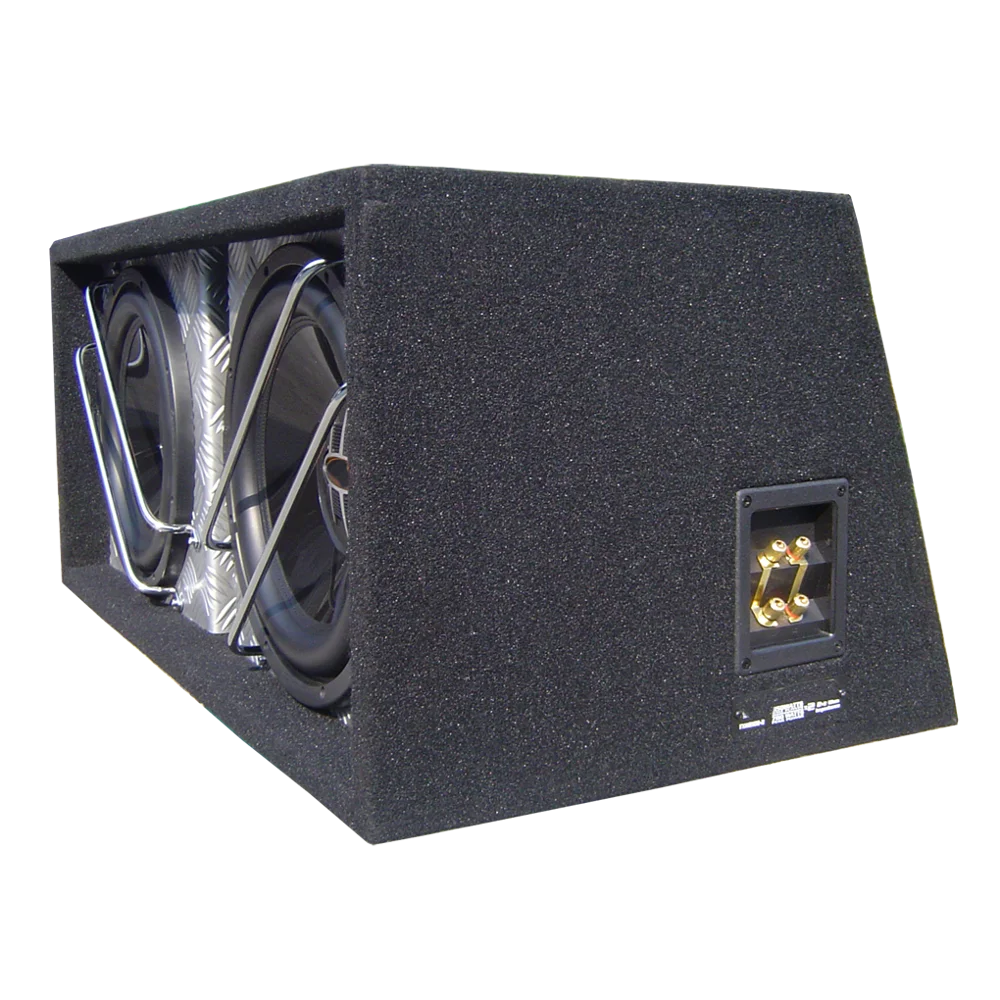 Passive Subwoofer Enclosures MDF Speaker Box Vented Speaker Box For Vehicle Enclosure Double Woofers