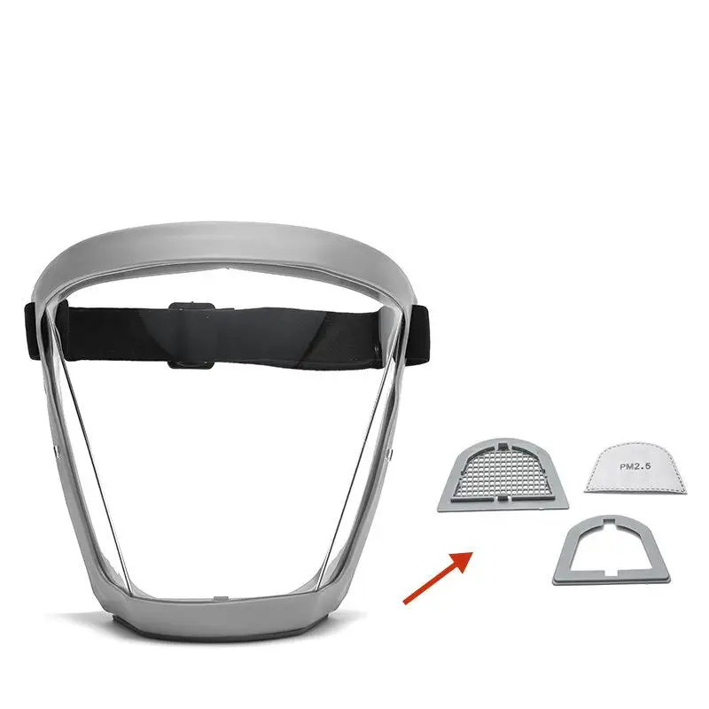 Factory Direct Sales Upgraded Version of Protective Face Shield Anti-fog HD Transparent Dust and Anti-splash labor protection