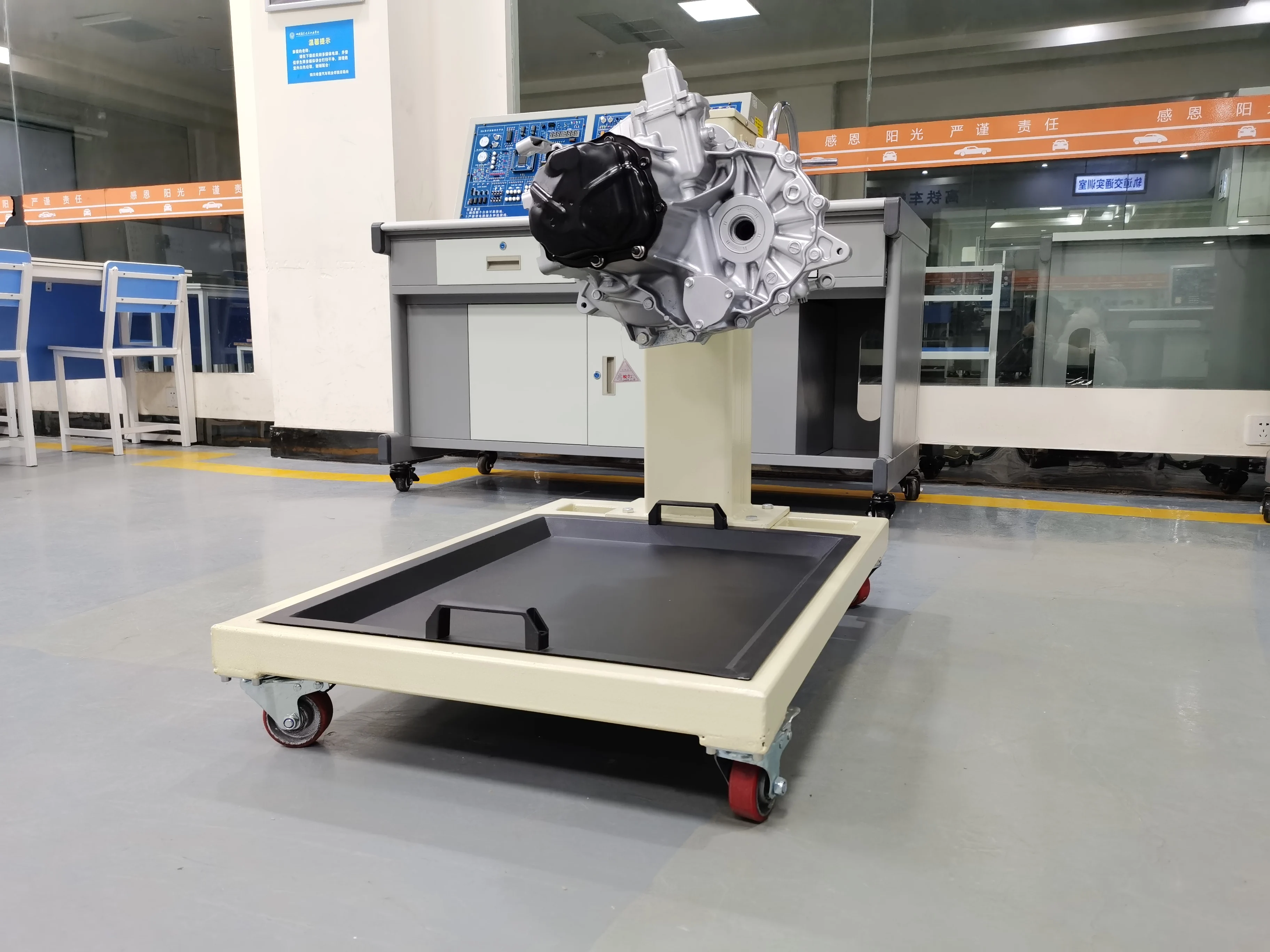 Automotive Training Equipment Citroen Car Diesel Engine Transmission Flip Bench School Laboratory Equipment