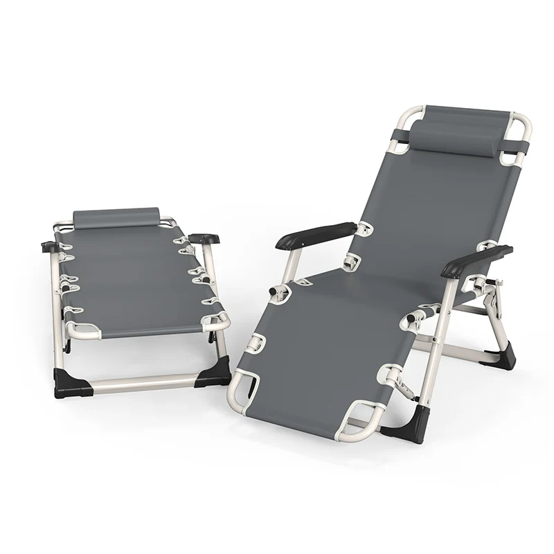 Hot sale folding chair with armrest adjustable folding sun lounge chair modern folding chair