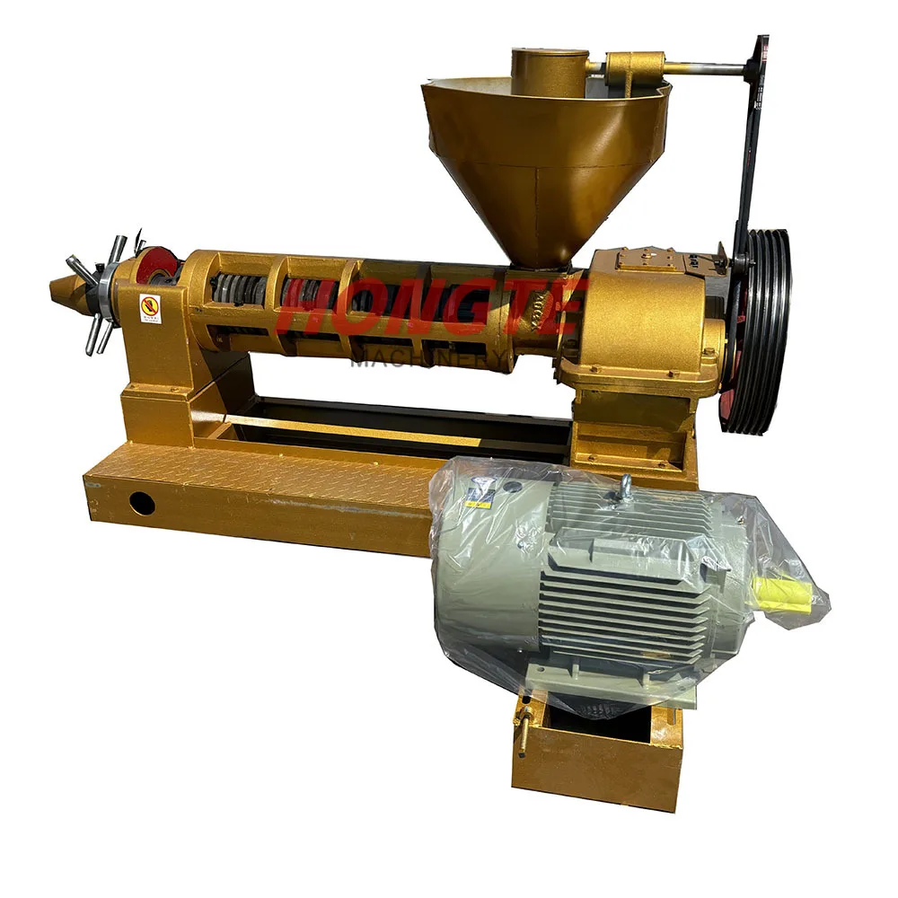 Long Pressing Stroke Screw Oil Press Machine With High Oil Yield And Wide Adaptability
