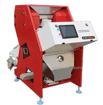 Многофункциональный зернистый сортировщик цвета риса 5000 + пиксельный ПЗС оптический сортировщик цвета