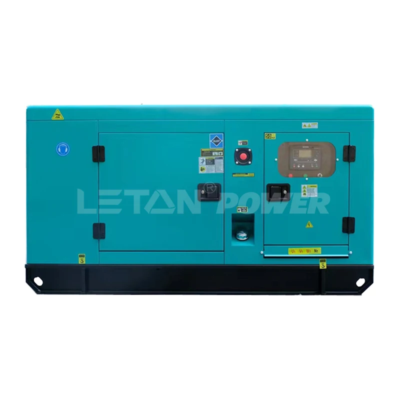 30kW diesel generator 3 phase 40 kVA 30kW LETON cummins engine silent diesel generator price
