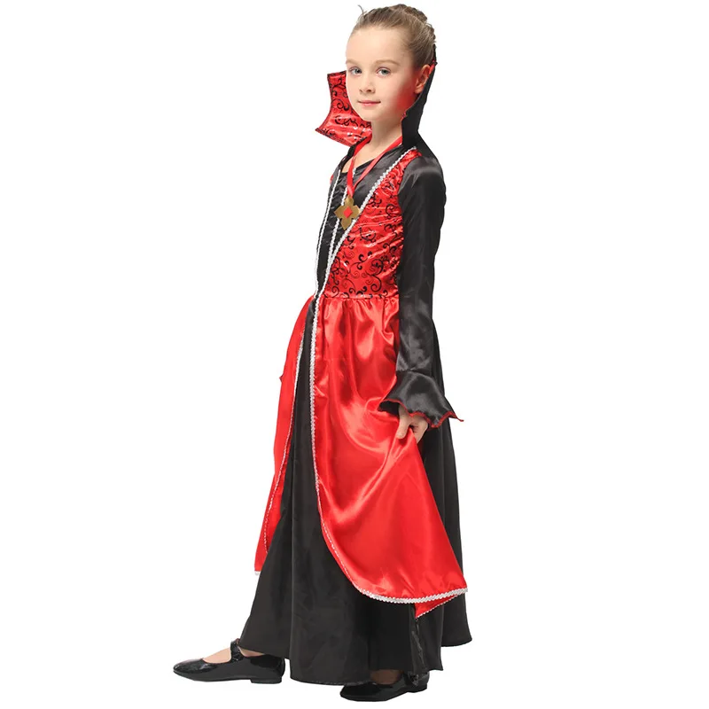 
Halloween Cosplay Costumes Red Black Nobel Vampire Witch Dress Christmas Costume Fancy Princess Party Role Play 