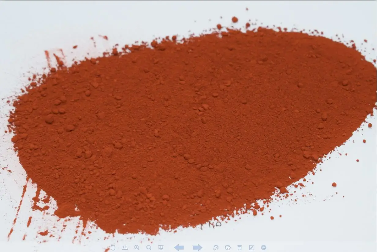 color pigment Iron oxide Red for concrete, terrace brick terrazo