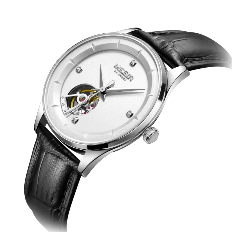 Watches men luxury brand custom brand watches  megir relogio relojes hombre  automatic men watches  megir Wristwatches