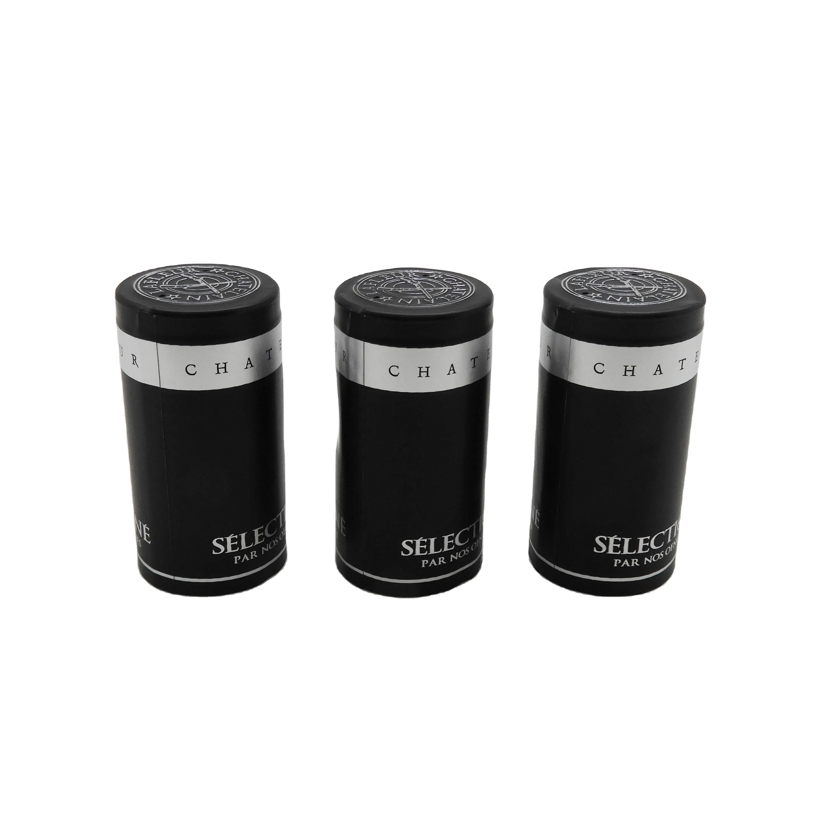 Custom Logo Aluminum Capsule Wine Heat Shrink Caps 30mm Wine Bottle Capsules