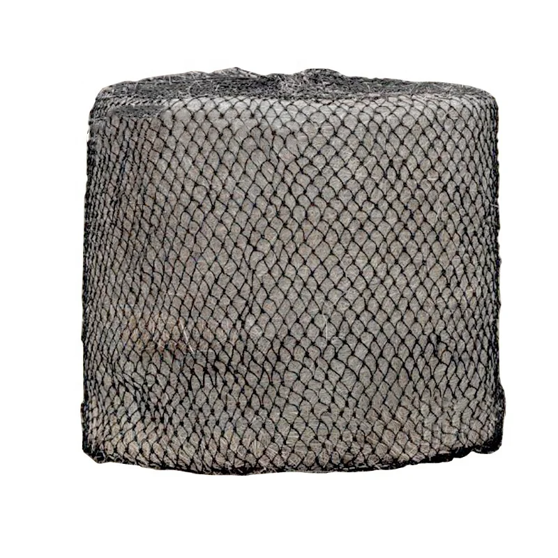 Round hay net with 5 cm holes, large hay net, cylindrical slow feeder, strong and durable horse hay bag net bag