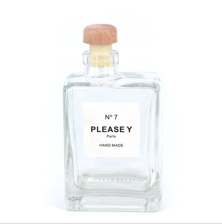 250ml high quality luxury liquid wine juice vodka glass bottle wine drinking jar with gold cork top