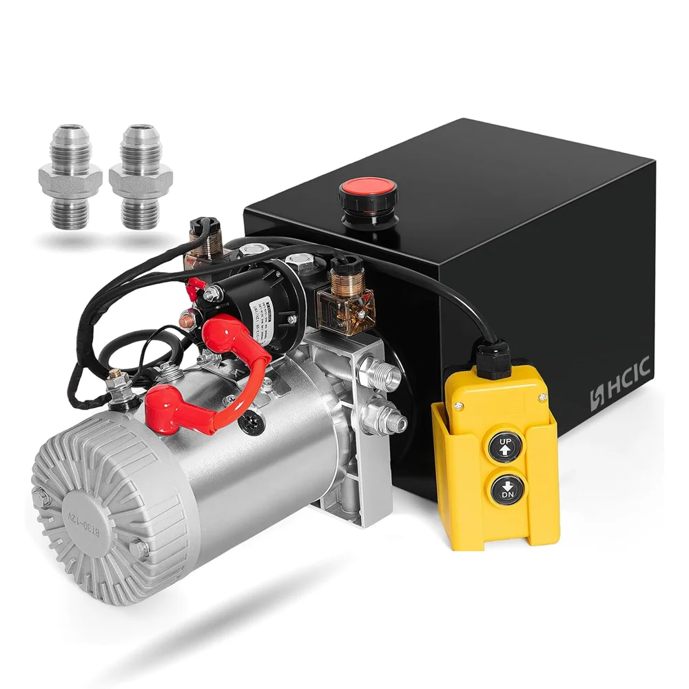 HCIC 24V DC Single Acting Hydraulic Power Pack with 3L Reservoir for Lifting and Pressing Systems
