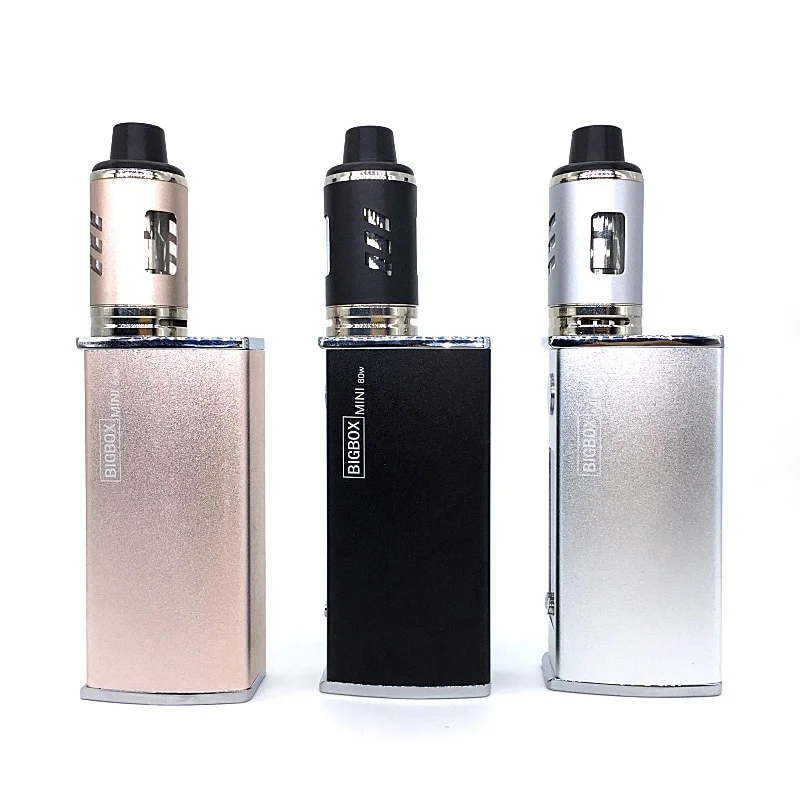 Горячая Распродажа 80 Вт бокс мод комплект для электронной сигареты вейп Регулируемый бокс мод