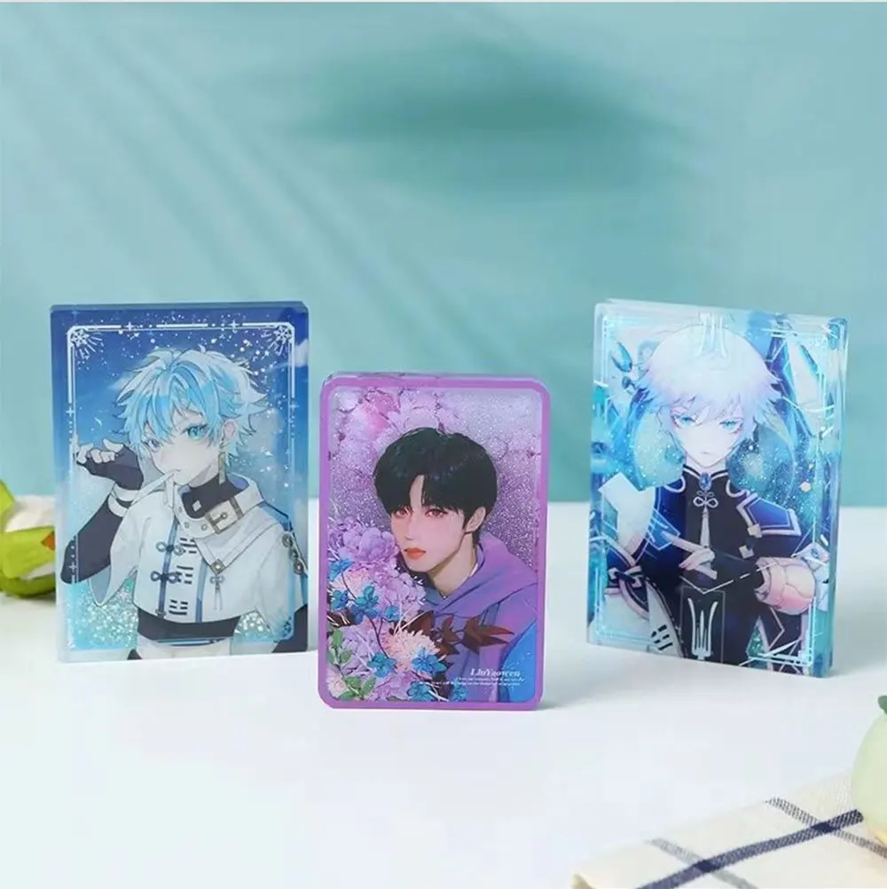 2024 Wholesale by manufacturers Hot Selling anime star acrylic standee quicksand acrylic standee custom