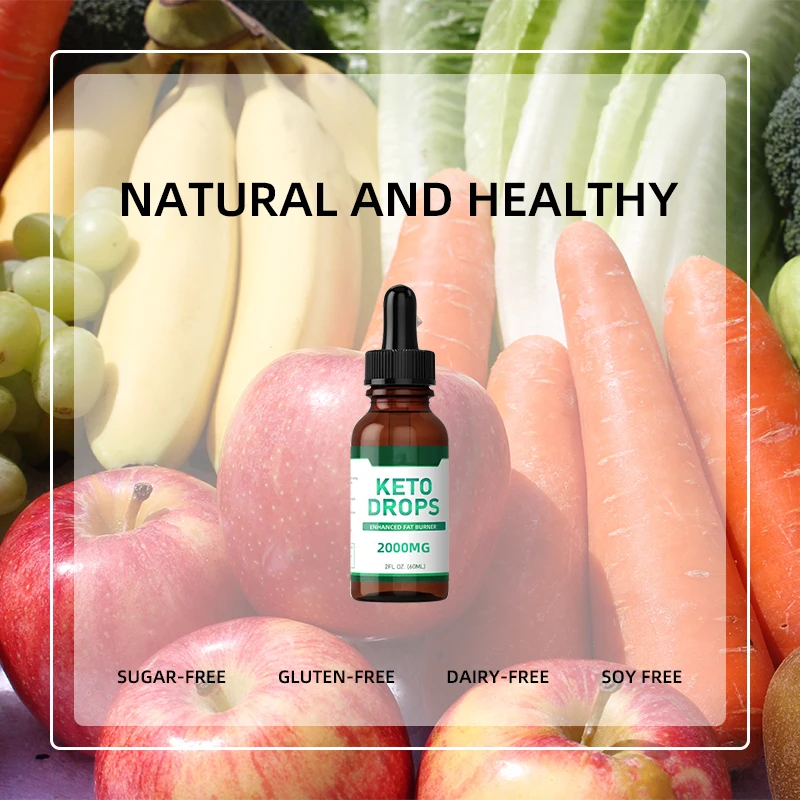 Top-Selling Pure Fat Burning Appetite Control Weight Loss And Slimming Keto Drops