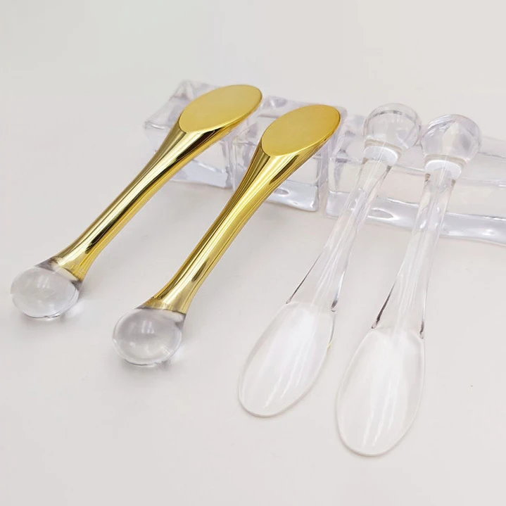 Wholesale Plastic ABS Small Facial Face Applicator Cream Mask Spatula Mini Cosmetic Mask Spoon