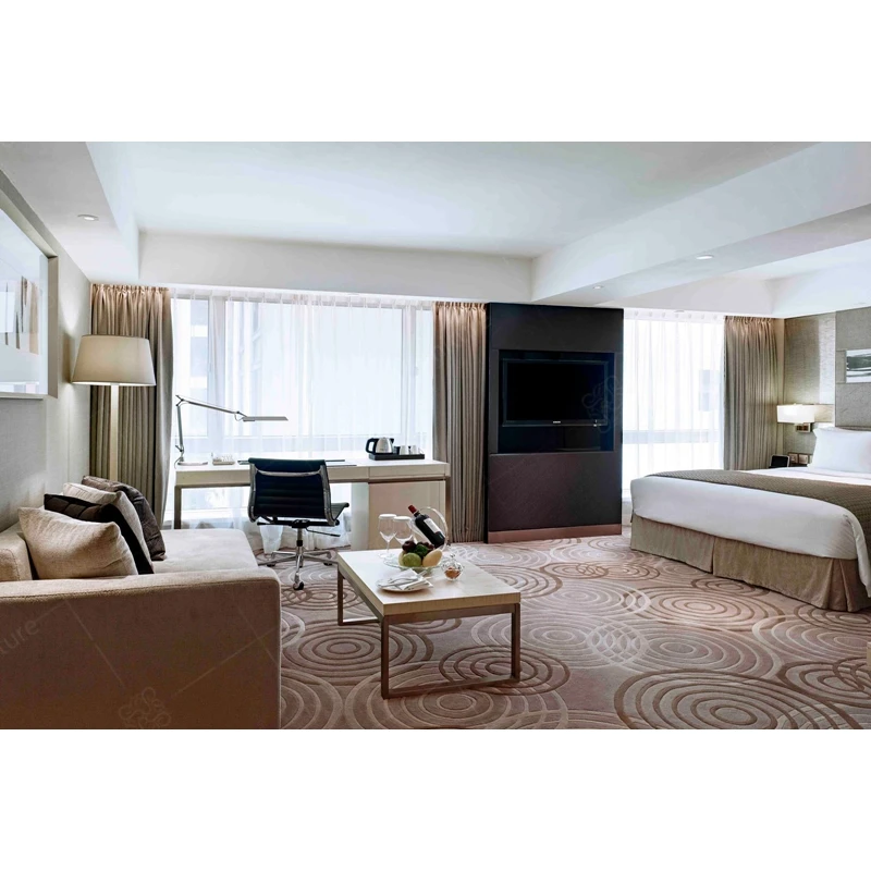 
Modern Custom Made Hotel Furniture Bedroom Set Luxury Design For Hilton Hotel 
