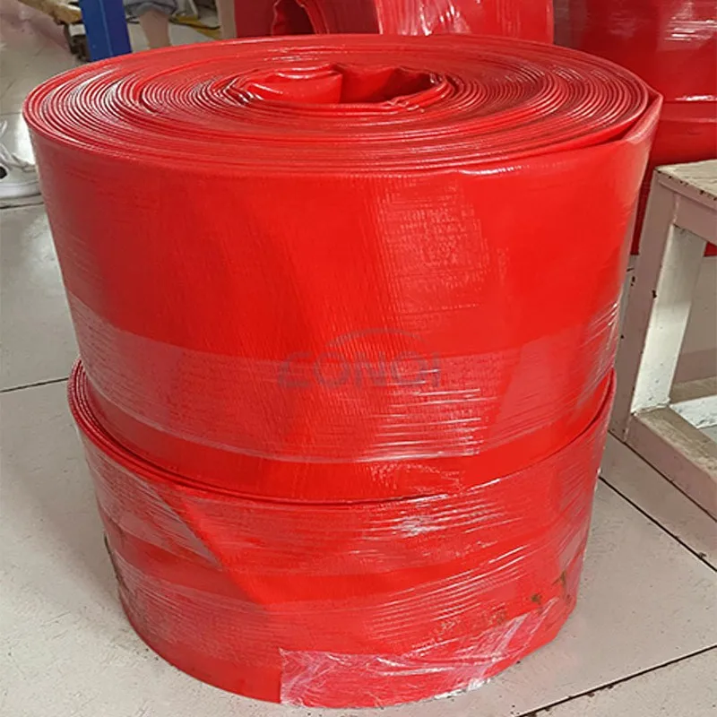 High Duty Flexible Blue PVC Layflat Discharge 2 Inch 3 Inch Water Hose Large PVC Layflat Hose