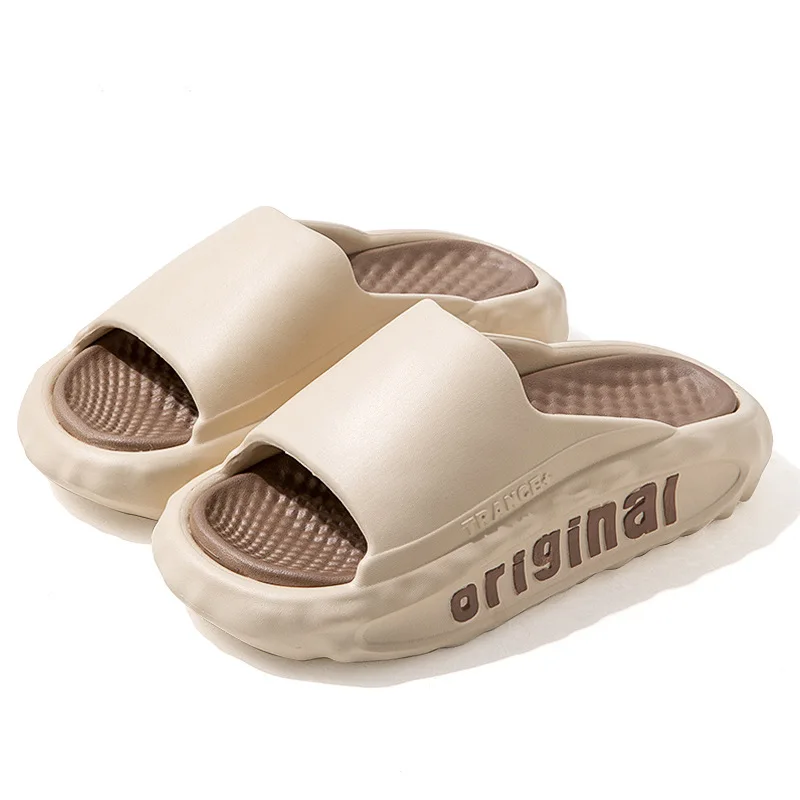 HOT sell Summer custom Outdoor beach Slide Sandals eva Foam Insole thick soles sport slippers for Unisex
