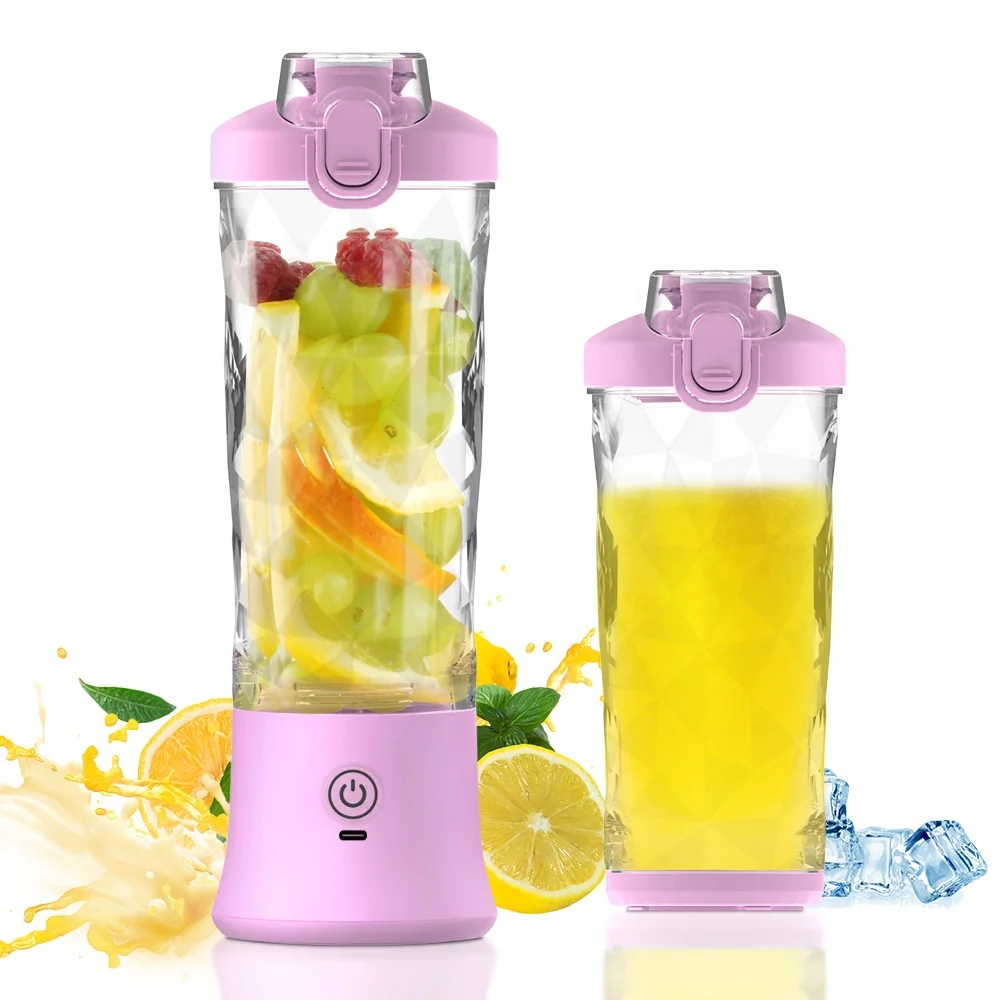 Big Capacity Portable Blender Hot Sale Now 600ml Type C Fresh Juice Electric Juicer Cup for Smoothie