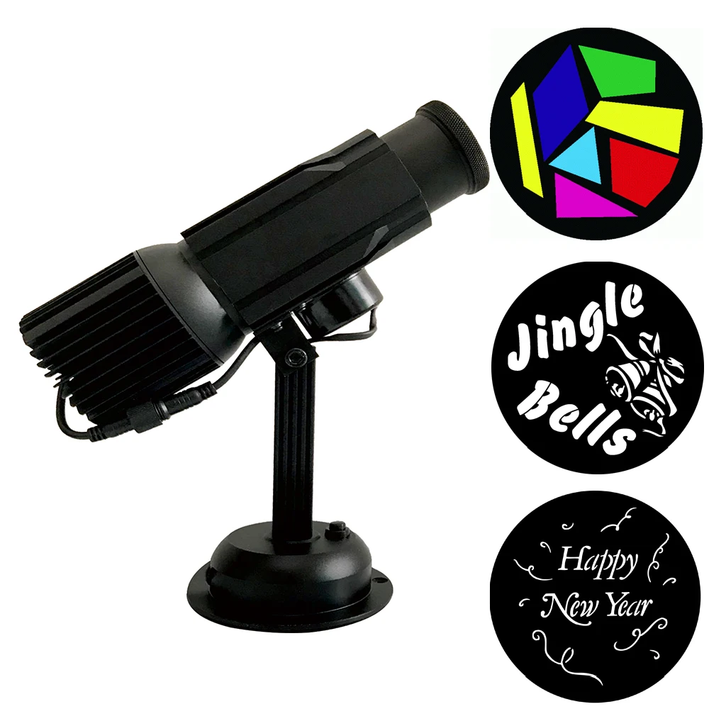 outdoor snowflake 15w to 500w advertising sign led landscape gobo projector