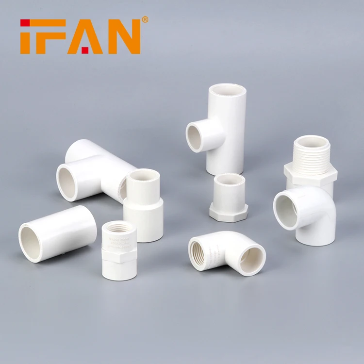 IFAN High Quality Plastic PVC Pipe Fittings SCH40 PVC Fitting UPVC Pipe Fittings for Plumbing