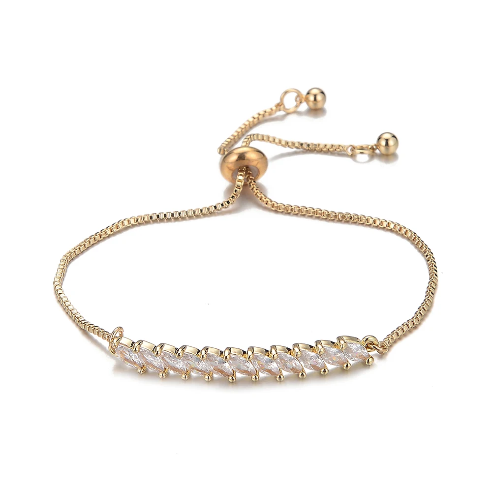 Manufacturer Spot New Designer Popular Handmade Fashion Jewelry Chain Charm Zircon Bracelet Women From China