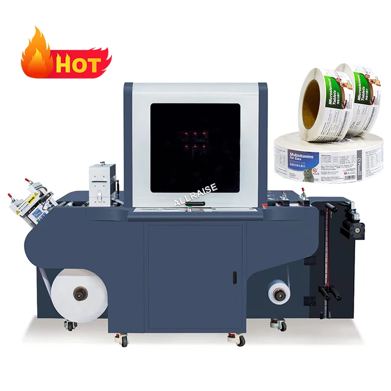 Best Price  Uv Label Printers Self Adhesive Paper Labelling Machine Roll To Roll Digital Label Printing Machine