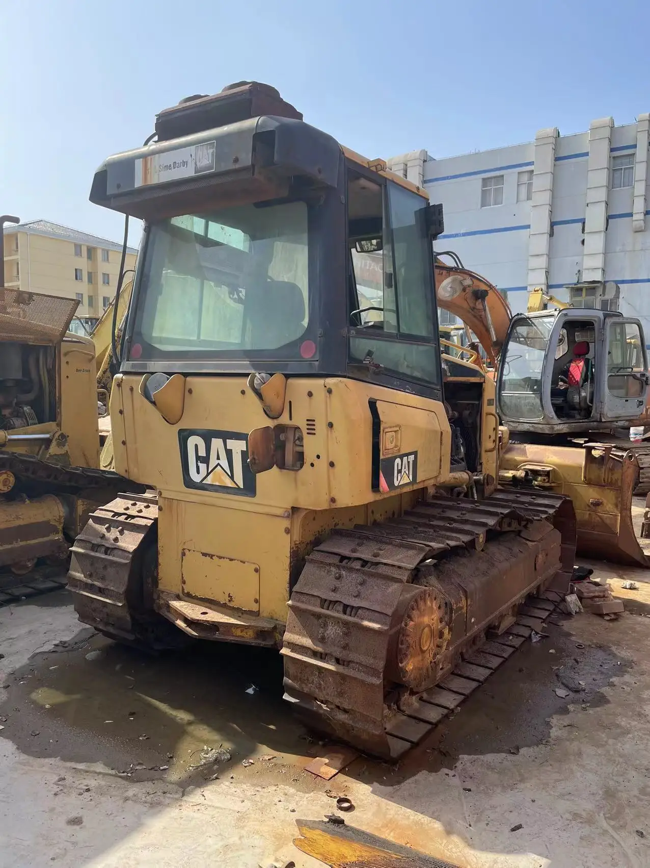 Б/у гусеничный бульдозер cat D5G D5K D5H D6D D6R для