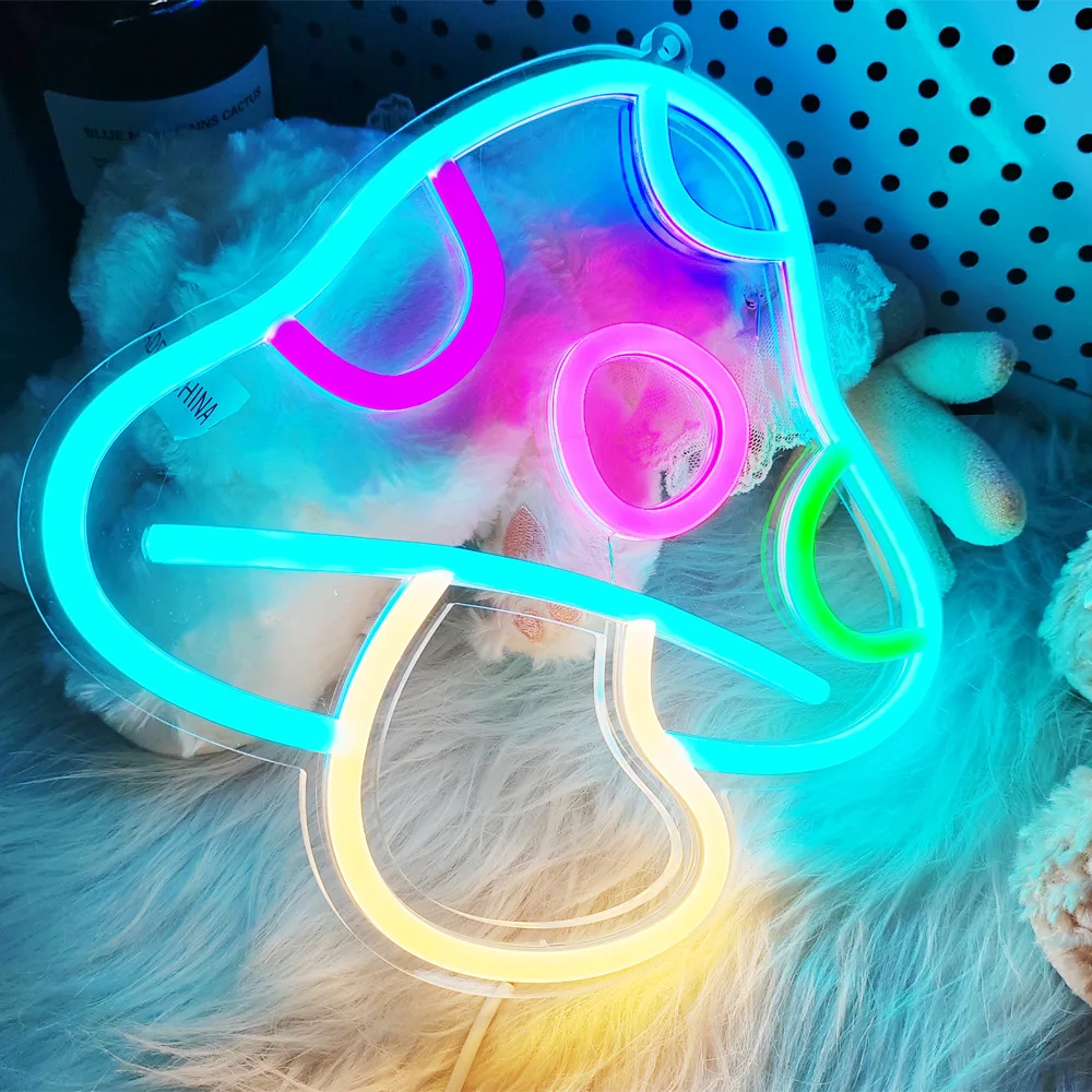 Пользовательский магазин Rgb с открытым логотипом светящийся свет рекламная акриловая доска подсветкой гибкие светодиодные неоновые вывески для бизнес-бара