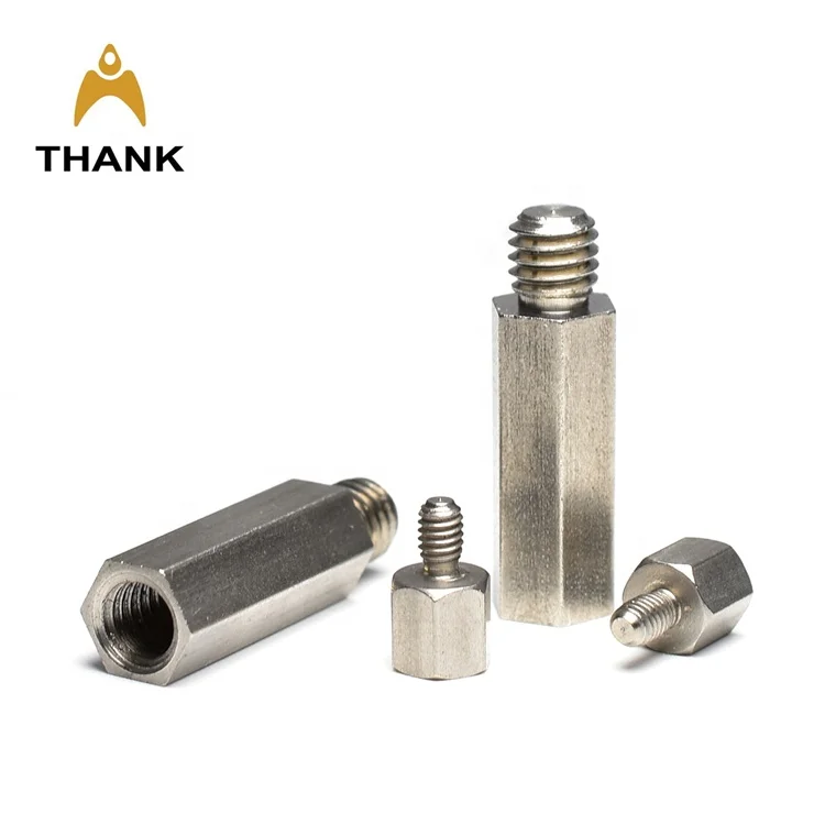 3/8 female to 5/8 male threaded rod bolt PCB board m3 hex standoffs spacer