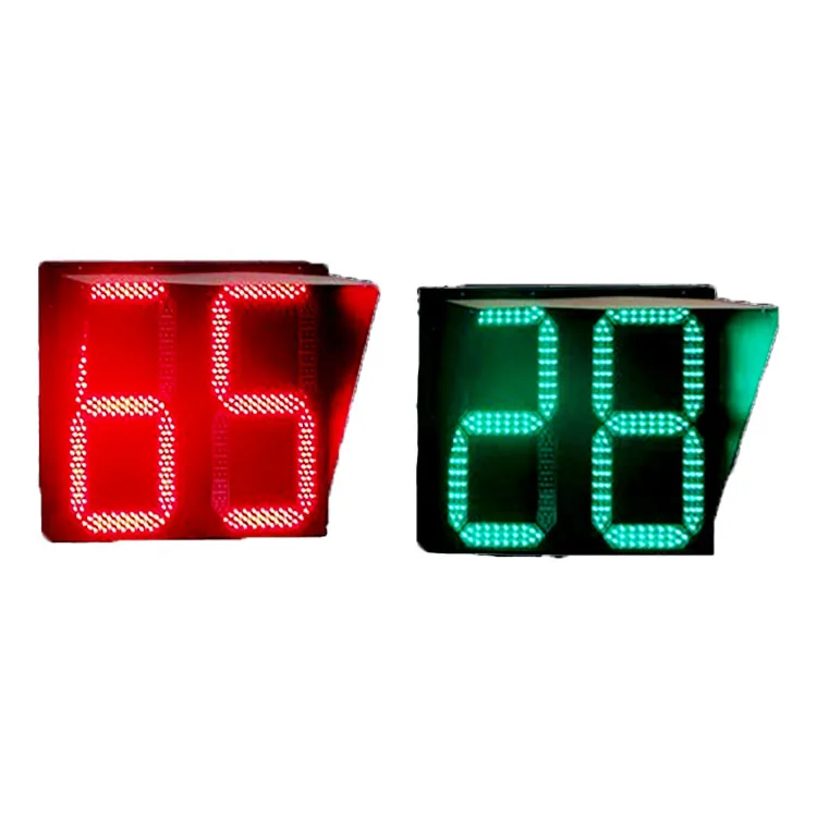 High Quality Traffic Countdown Signal Meter Two-Digit LED Traffic Countdown Timer for Enhanced Road Safety