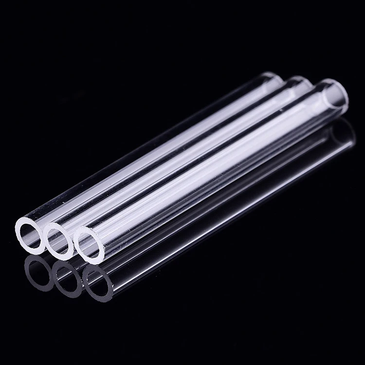 High Quality Borosilicate 3.3 High-temperature fire Polished Quartz Glass Tube
