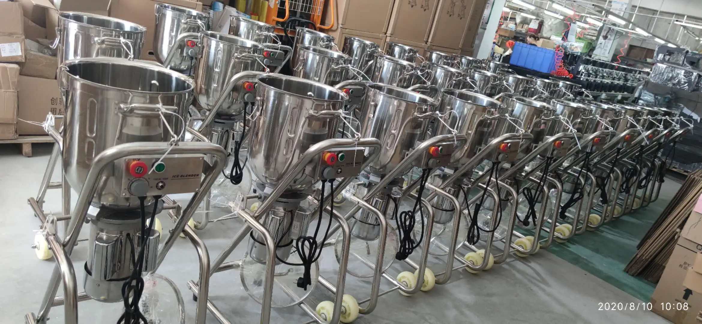 30L Industrial Smoothie Machine Starvy Duty Industrial Blender Industrial Blender Mixer for Sale Party Electric Stainless Steel