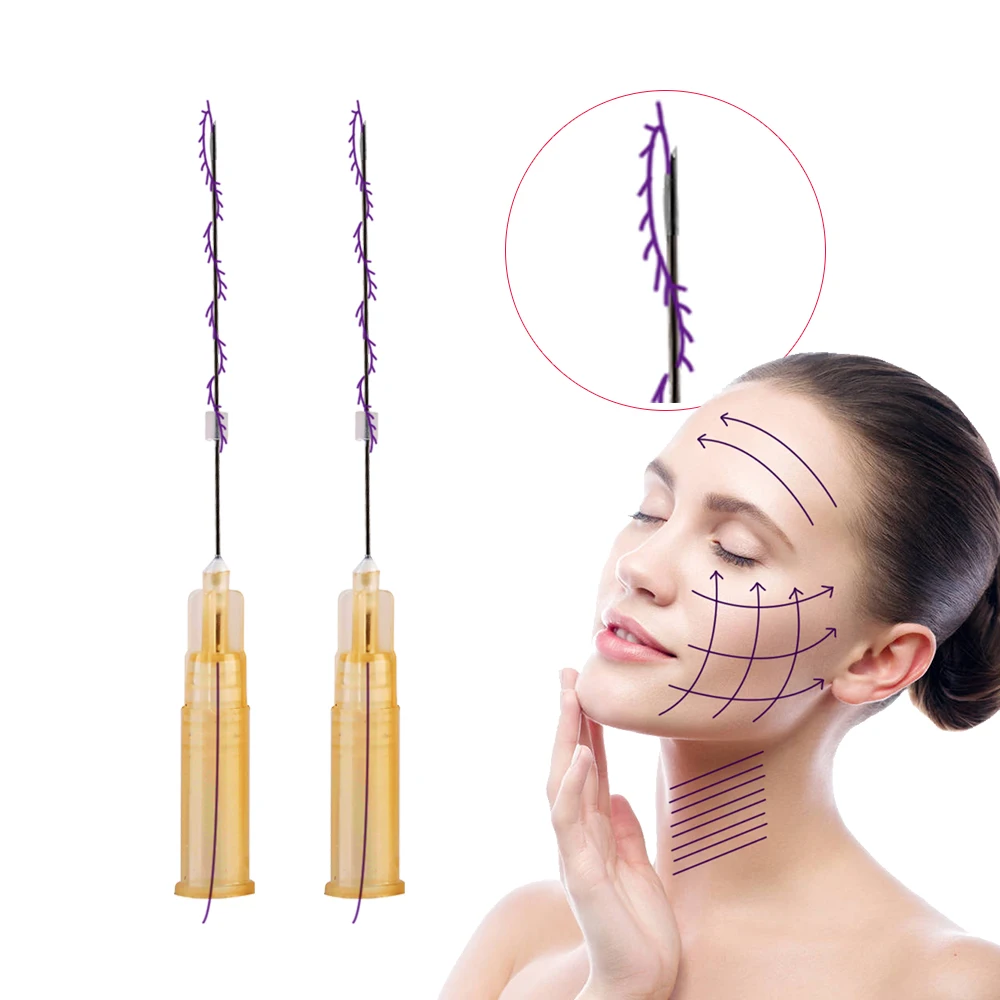 Hot Selling Beauty Salon 25g 60mm Mini Cog Screw Face Lifting Pdo Thread