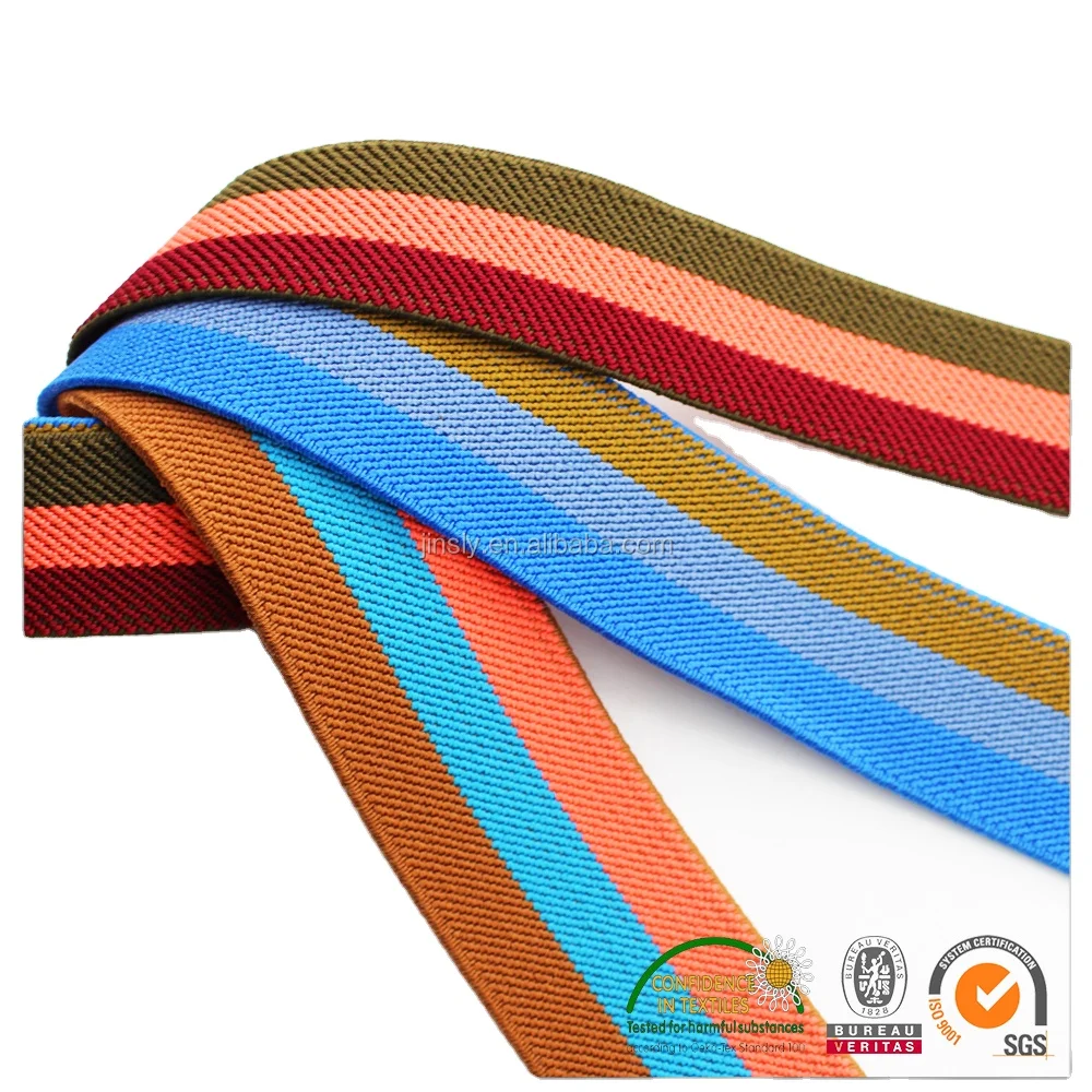Нейлоновый ремешок на заказ нейлоновая тесьма 38 мм 20 25 Радужная для собачьих поводков многоцветная полиэфирная
