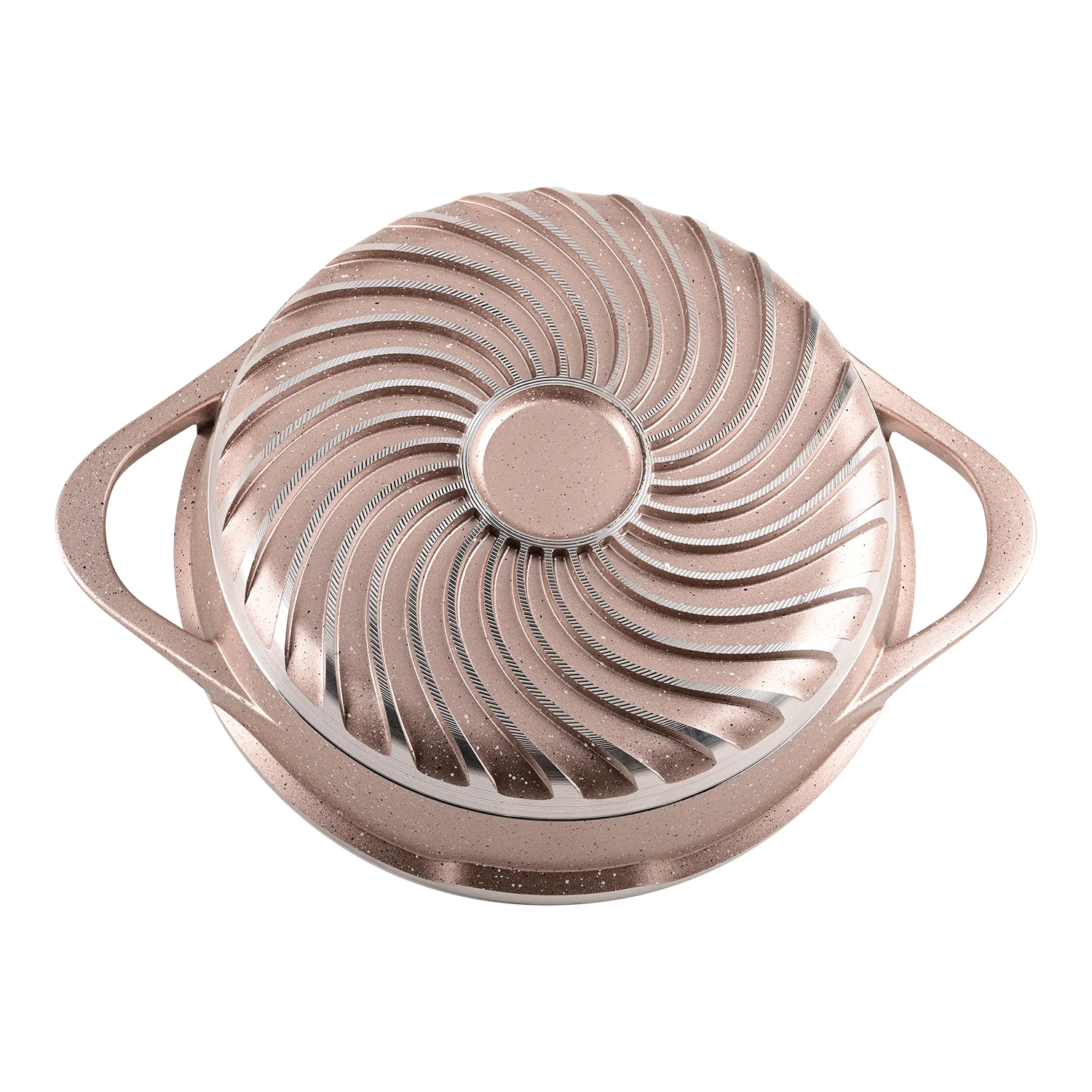 Новый дизайн белые алюминиевые кастрюли и индукционный антипригарный набор посуды с бакелитовой ручкой