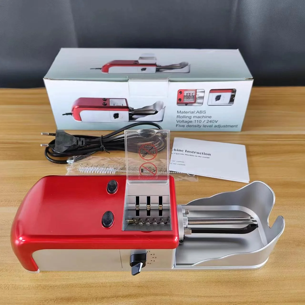 Оптовая Продажа с фабрики Высококачественная электрическая полуавтоматическая машина для прокатки сигарет ABS