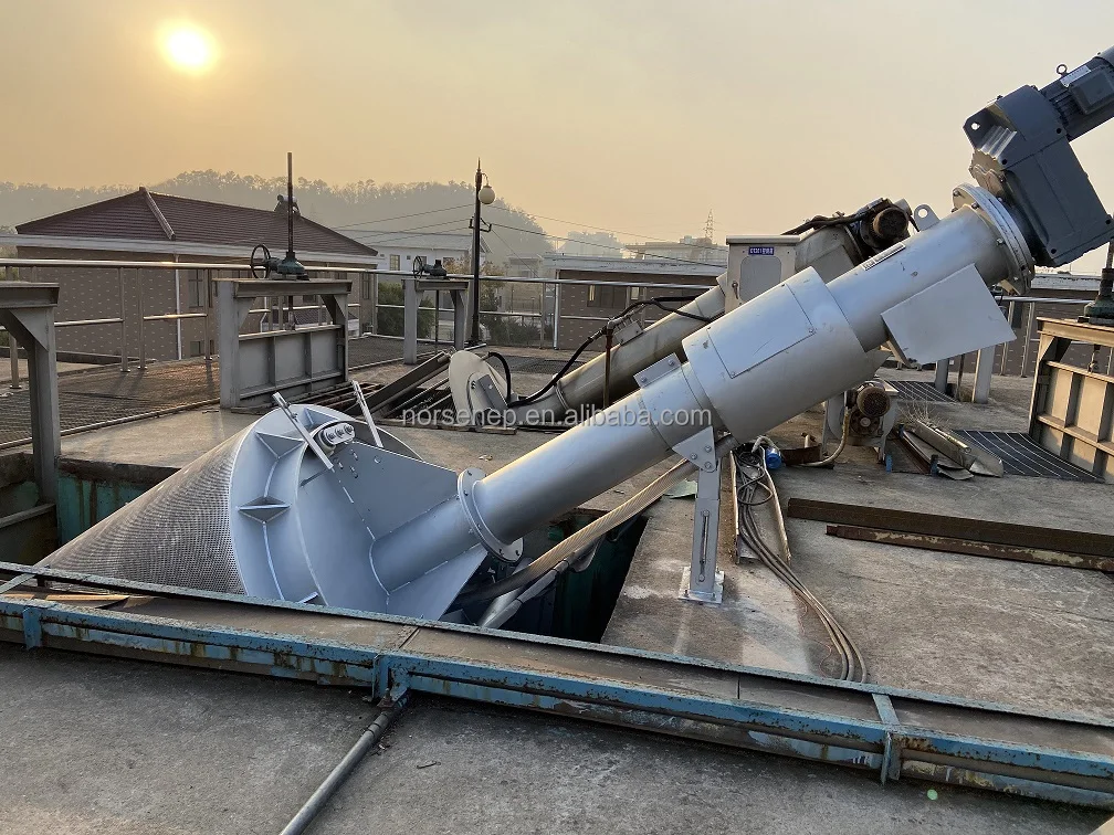 Wastewater pretreatment system Ro series drum filter Rotary drum screen