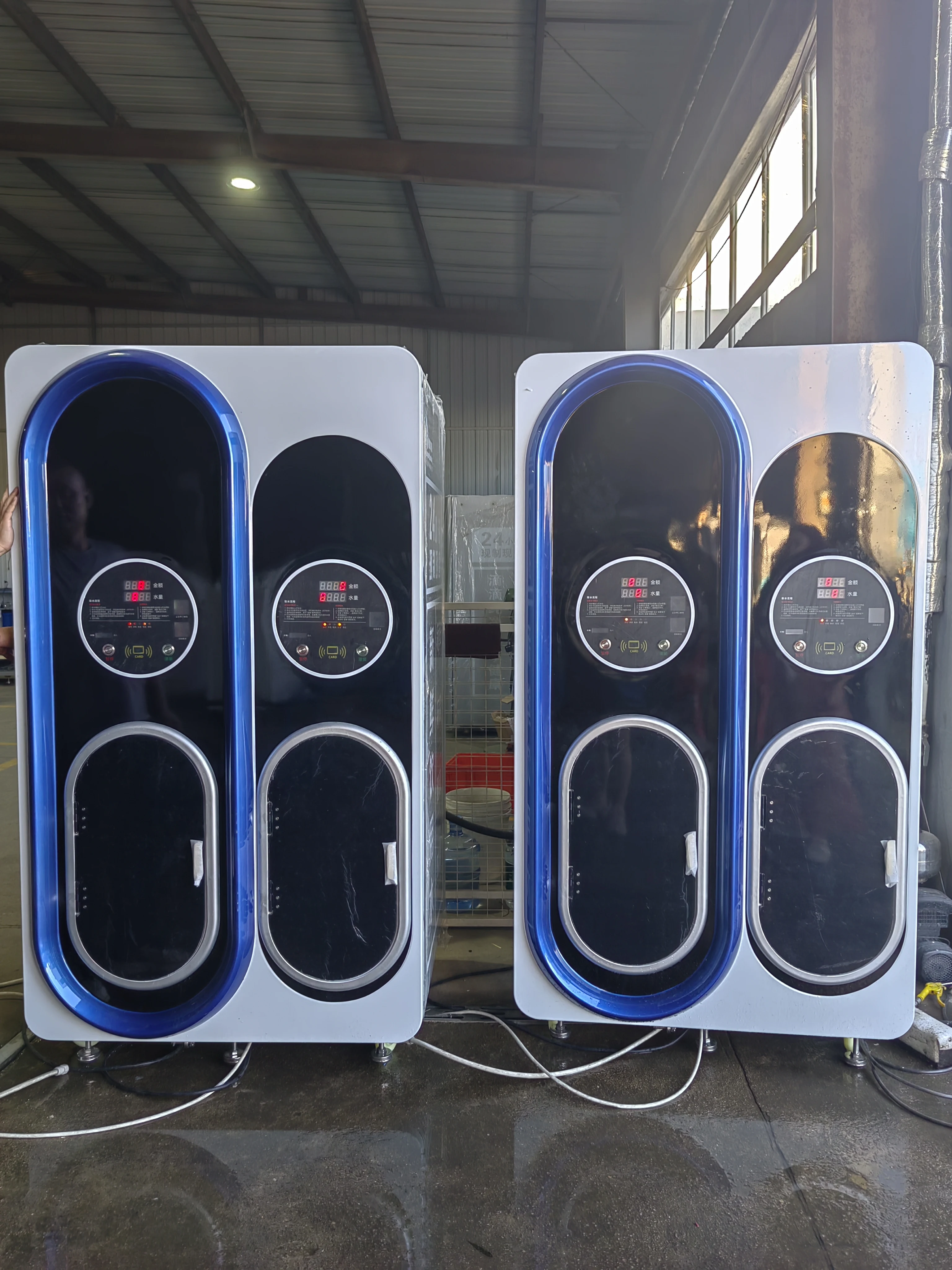 Factory customization self-service water vending station RO reverse osmosis coin banknotes Water Vending Machine