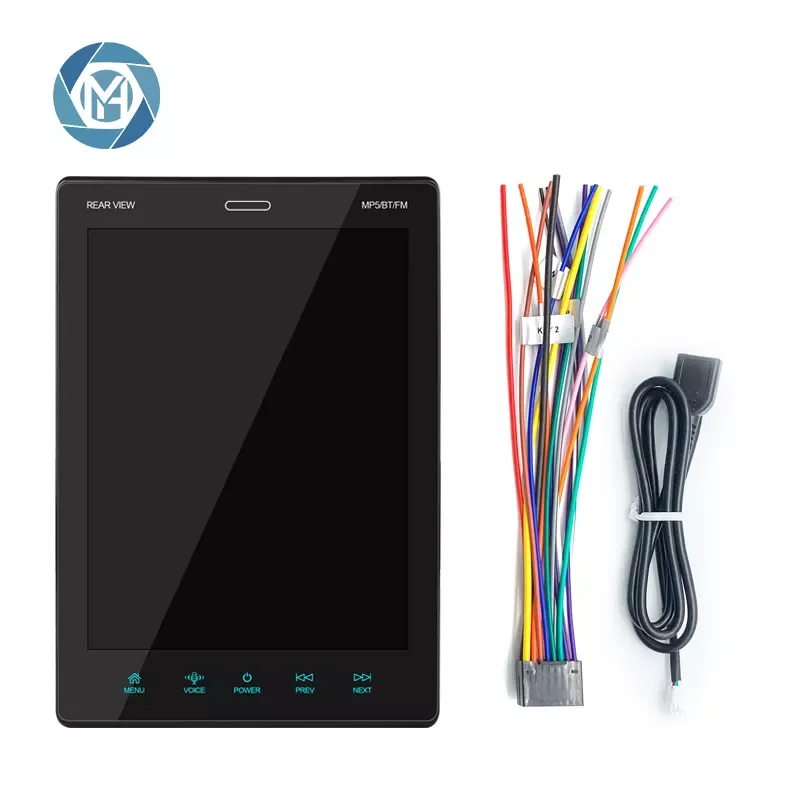 Hot sale Universal 9.5 Inch 2 Din Audioradio IPS Screen Vertical Screen Car Play  Car MP5 Player BT Mirror Link 9520C