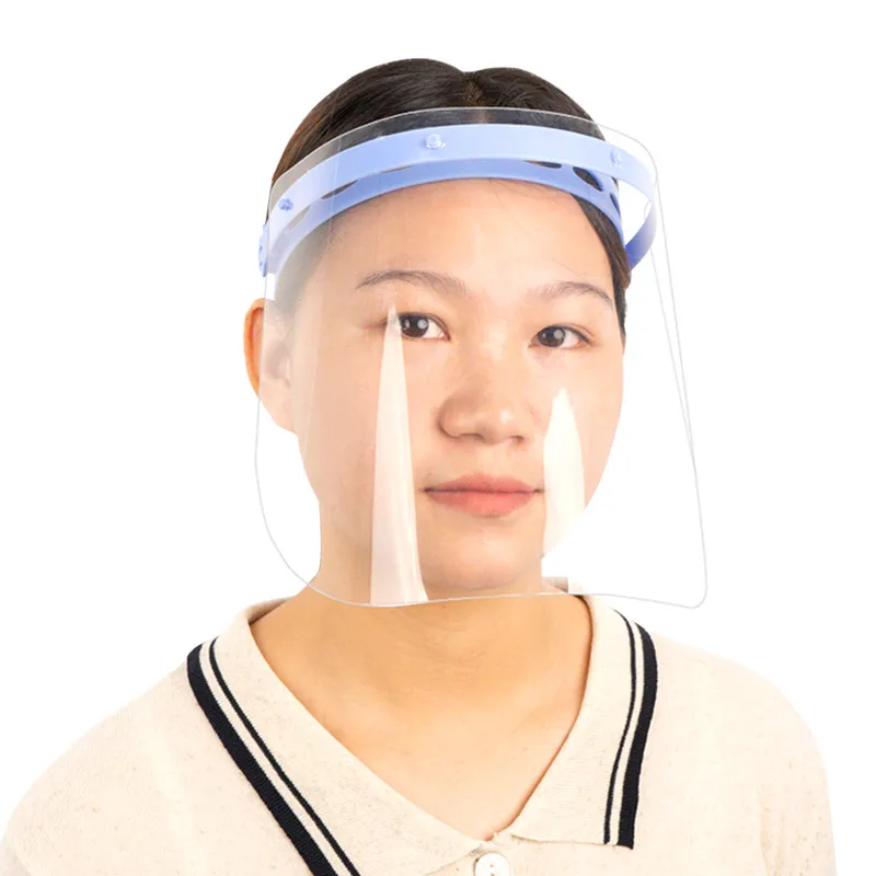 Full Transparent Fashion Clear Anti Fog  Adjustable Face Shield