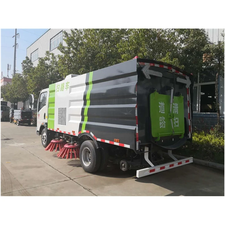 China Sinotruk Howo Homan road sweeper truck 6m3