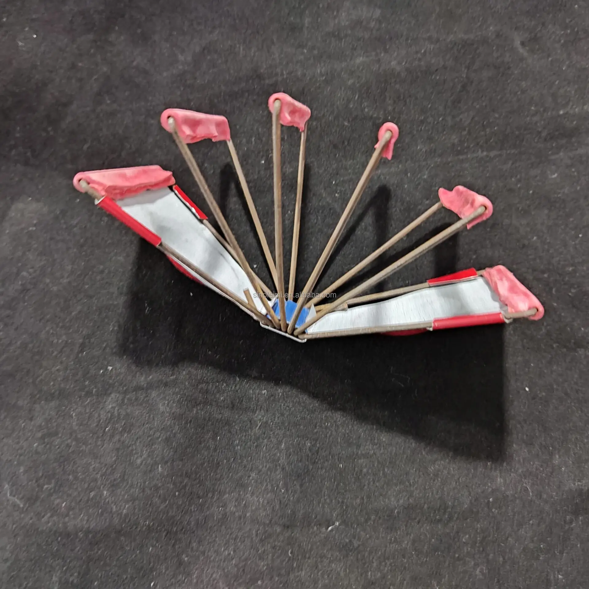 customized logo HAIR DRAWING CLIPS FOR HACKLING BULK HAIR