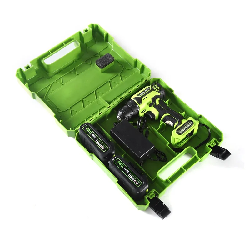Multifunction Power Drills Impact Drill Set Professional Screwdriver Mini Drill With Plastic Case