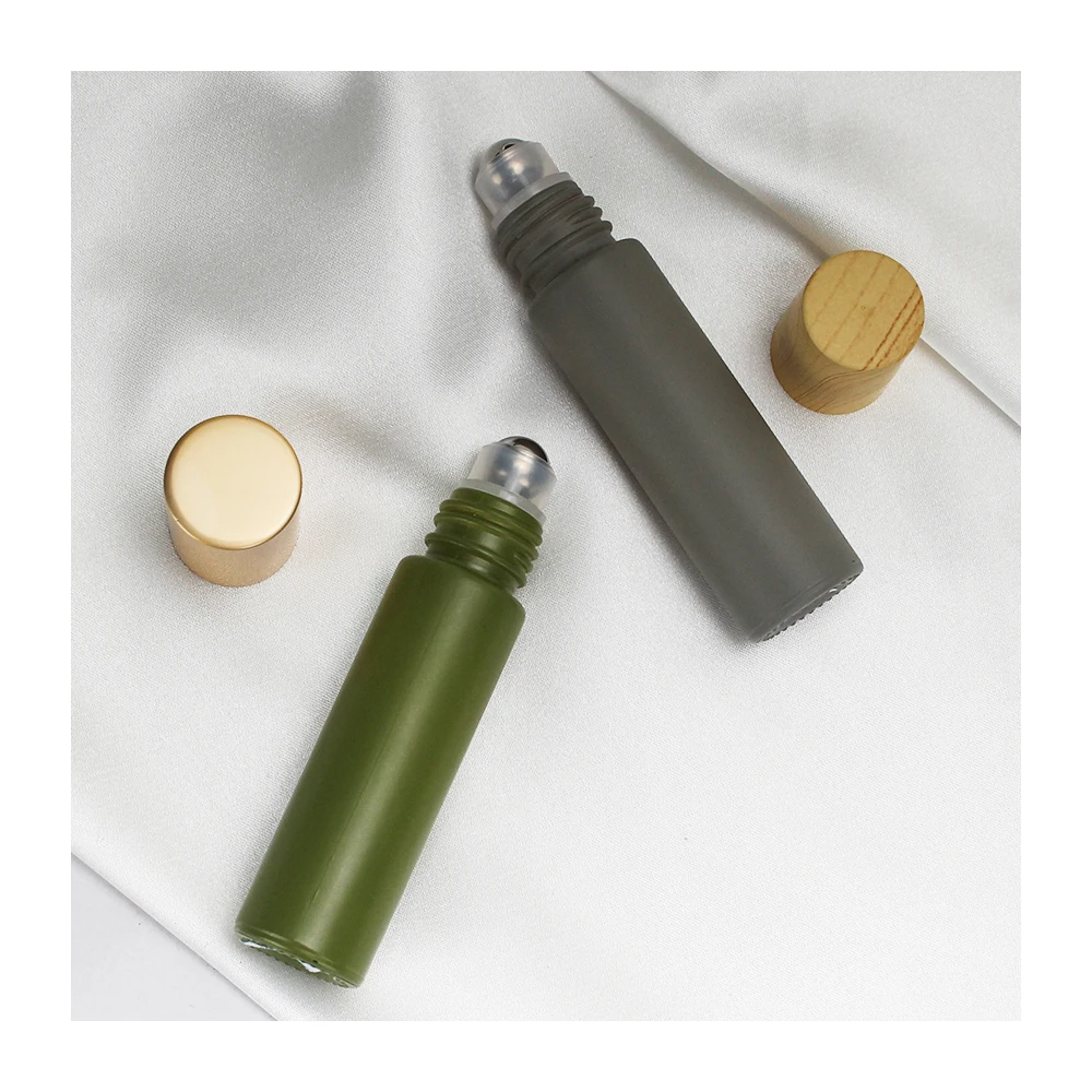 5ml 10ml Crystal Fancy Empty Deodorant Essential Oil Roll On Glass Bottle Perfume Roller Attar Bottle with for Ball