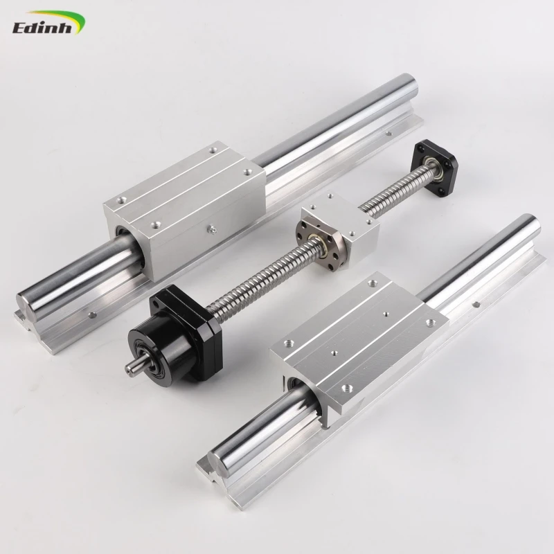 Router Sled Aluminum SBR 20 SBR16SUU SBR30 SBR50 1300mm 1600mm Polished Linear Guide Rail With Support