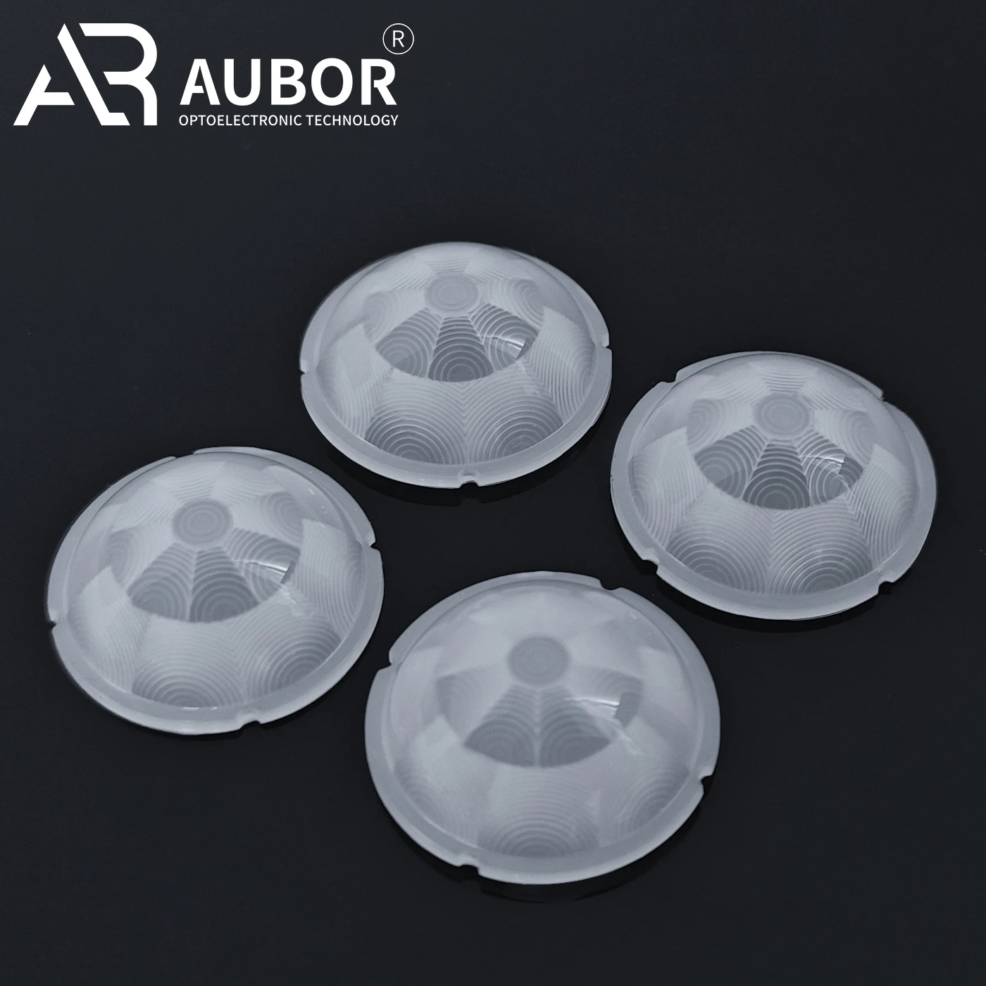 Smart Home Fresnel Sensor Lens Plastic Dome Lens HDPE Material PIR Infrared Motion Sensor Lens Sensor Reflector Image
