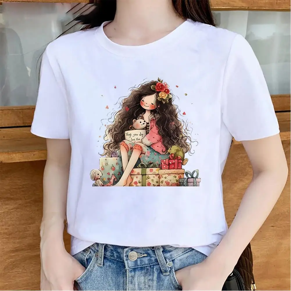 Cotton Graphic T-Shirt For Women Clothing In Bulk Premium O-Neck Cool Print Sleeveless Sweat Proof Bts T-Shirt For Girls